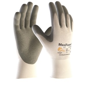 ATG rokavice MaxiFoam belo-sive