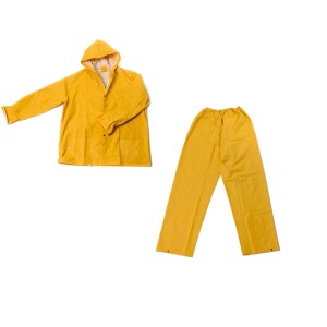 Obleka PVC DEŽNO rumena