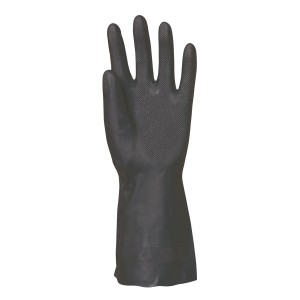 Rokavice iz neoprena 31 cm črne vel 10