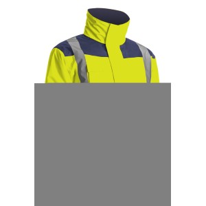 4v1 signalna zaščitna Hi-viz parka KANATA rumeno-modra