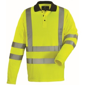 Signalna Hi-viz polo majica Yard rumena
