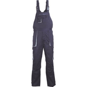 Delovne kavbojke NAVY modro/sive