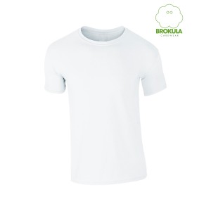Moška majica s kratkimi rokavi BROCCULA LASTOVO, bela, velikost M