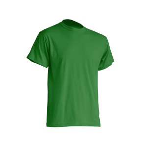 Moška majica s kratkimi rokavi zelena