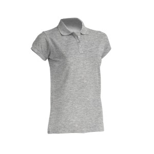 Ženska polo majica s kratkimi rokavi, siva