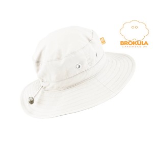 BROCCULA MOLVA UV kapa za otroke - basic, bela, vel L-XL