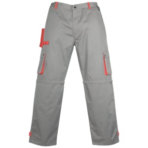 Delovne hlače 2v1 CLASSIC PLUS sivo/rdeče